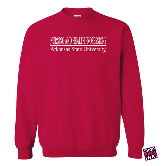 ASTATE Nursing and Health Professions - Gildan Crewneck Sweatshirt - PI10605