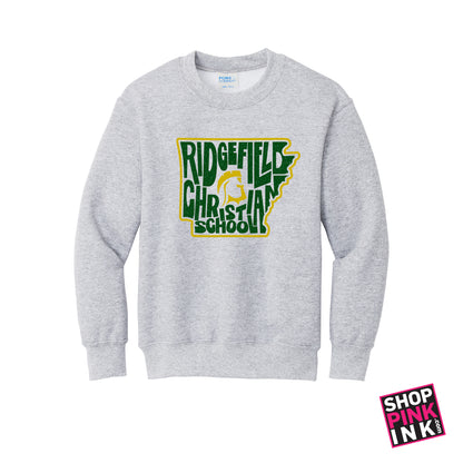 Ridgefield Christian - AR Outline - Crewneck - 26120