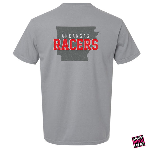 Arkansas Racers - Solid - Short Sleeve - 25978