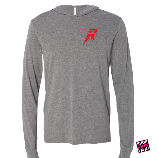 Arkansas Racers - Solid - Hooded Long Sleeve - 25978