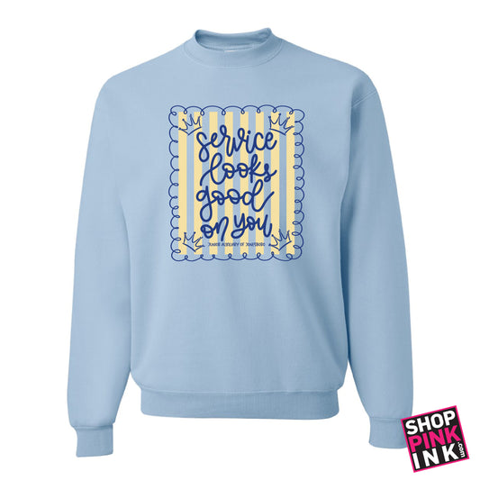 JA of Jonesboro - Service Looks Good On You - Crewneck - 26112