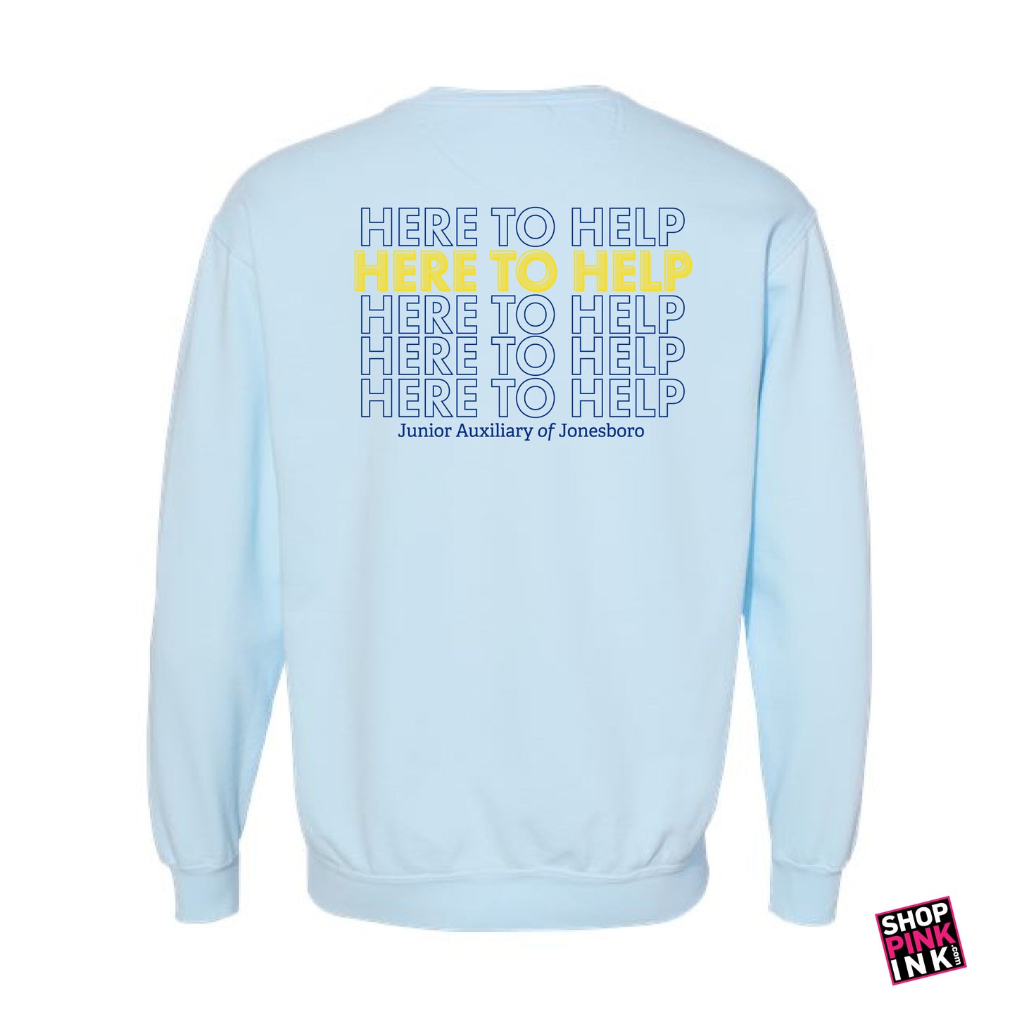 Junior Auxiliary of Jonesboro - Here To Help - Crewneck - 25854