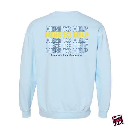 Junior Auxiliary of Jonesboro - Here To Help - Crewneck - 25854