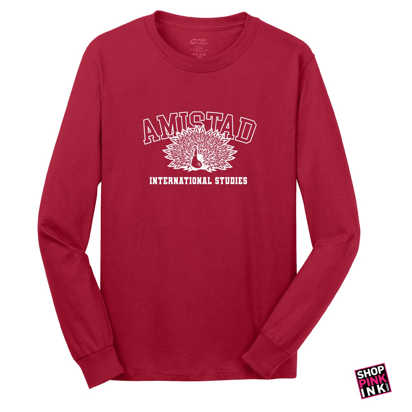 International Studies - House Amistad (Red) - Long Sleeve - 25846
