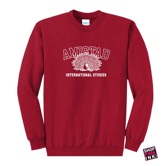 International Studies - House Amistad (Red) - Crewneck - 25846