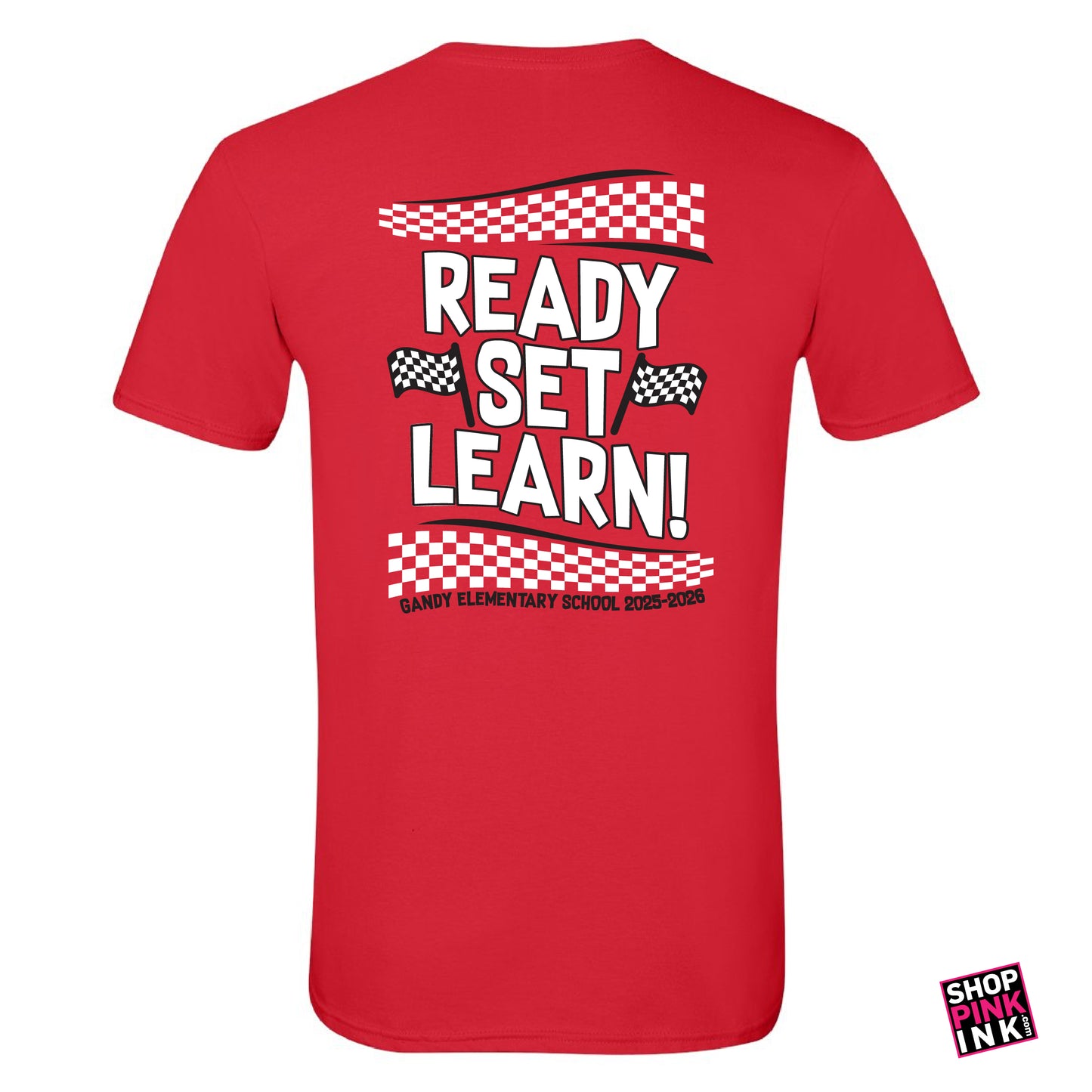 Gandy Elementary - Ready. Set. Learn. - Short Sleeve - 25697