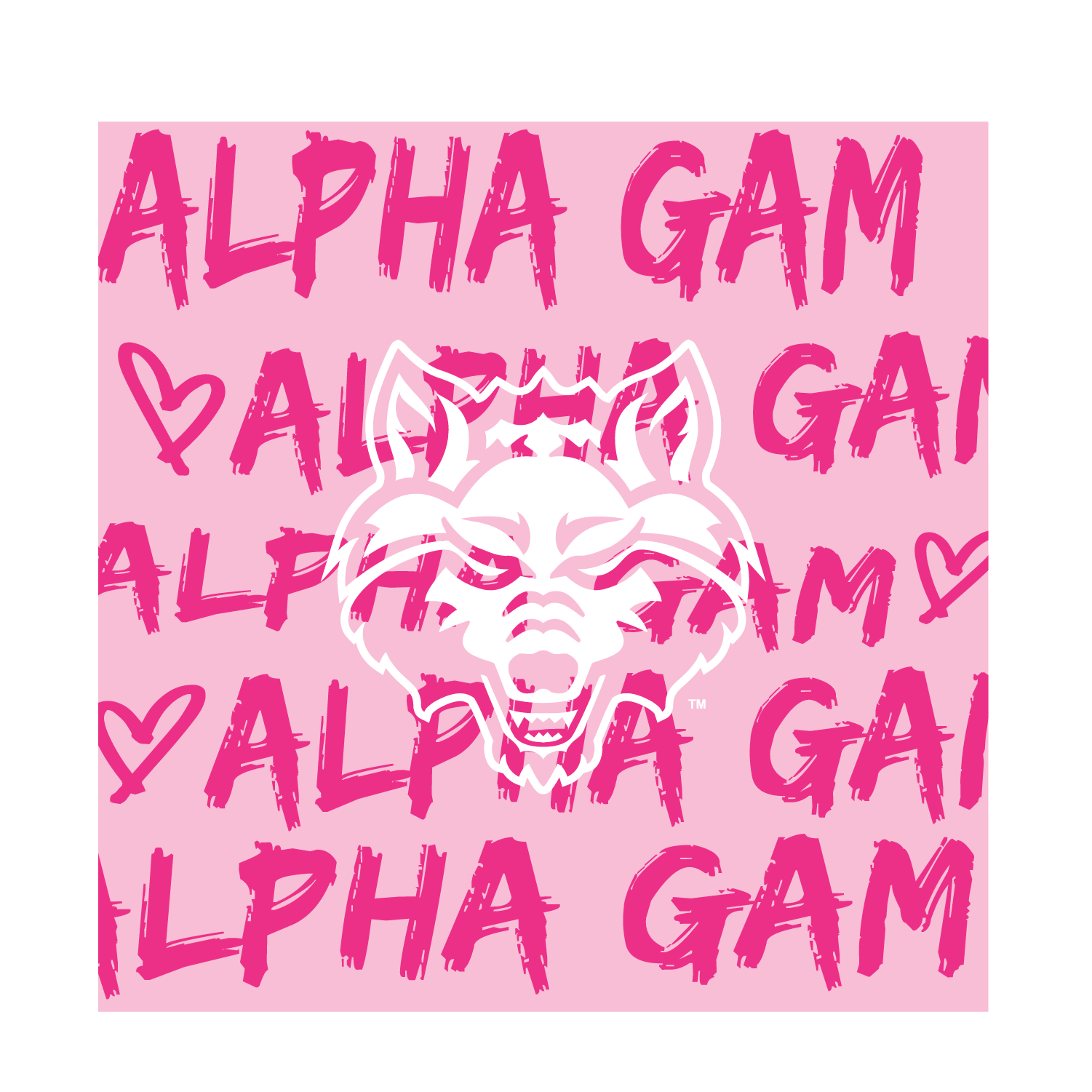 Alpha Gamma Delta - Canvas Print