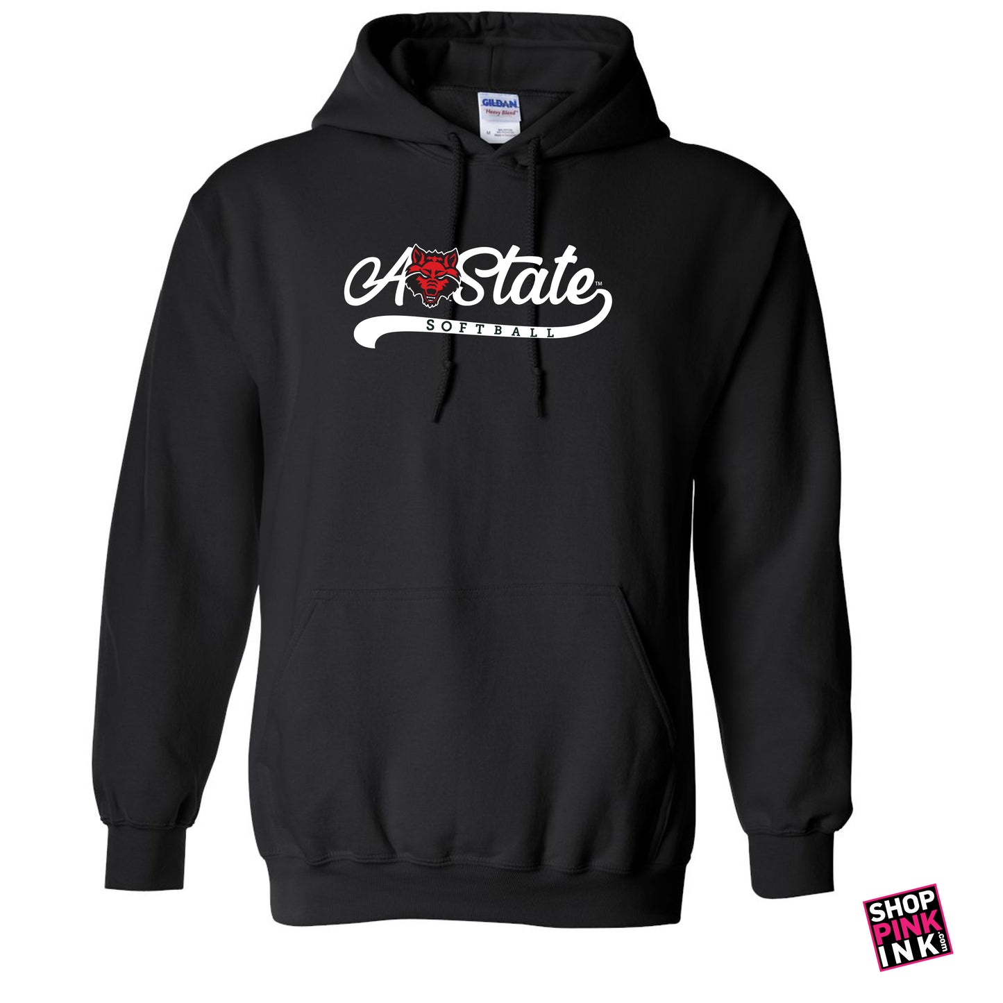 ASTATE - Softball - Script - Hoody - 24382