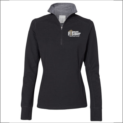 Halsey Thrasher Harpole - Ladies Terry Quarter Zip - E 18247