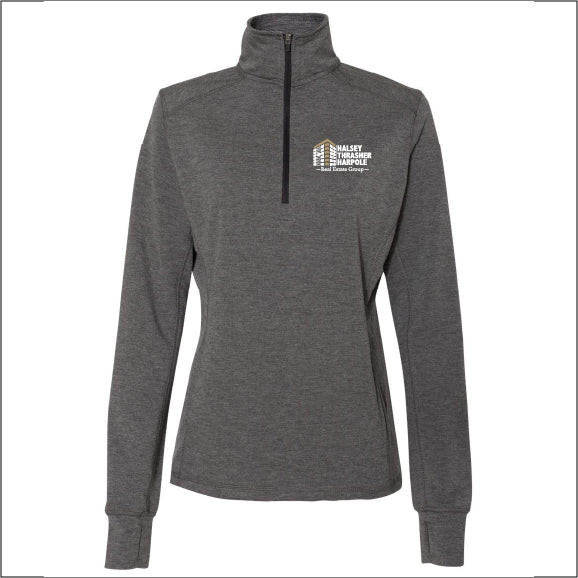 Halsey Thrasher Harpole - Ladies Terry Quarter Zip - E 18247