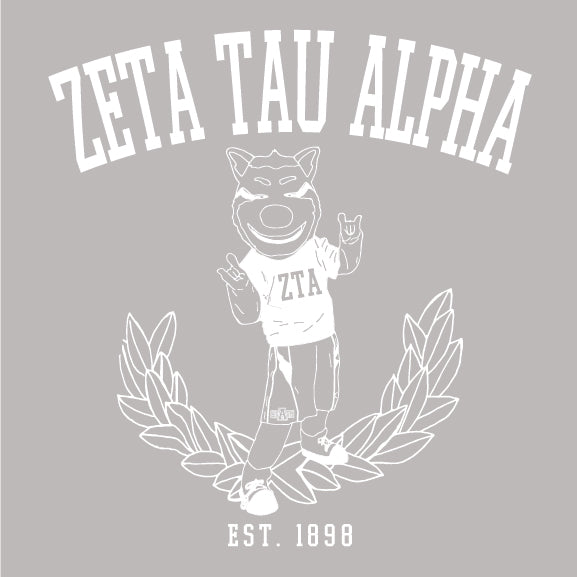 Zeta Tau Alpha - Old School Mascot - PI 1116