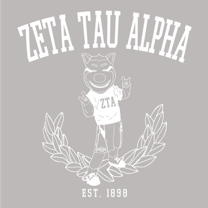 Zeta Tau Alpha - Old School Mascot - PI 1116