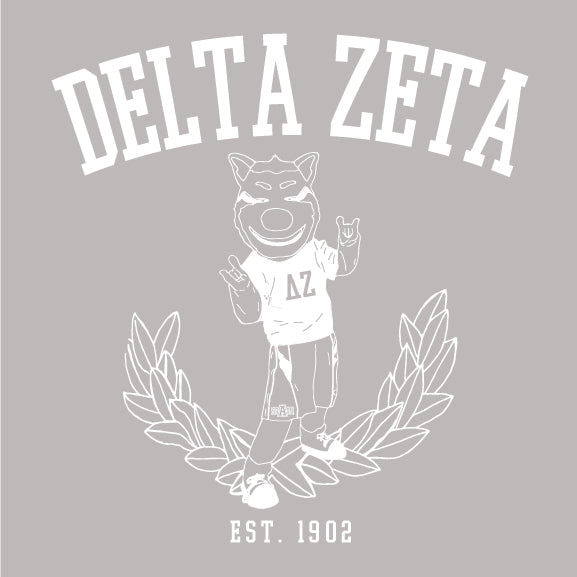 Delta Zeta - Old School Mascot - PI 1115