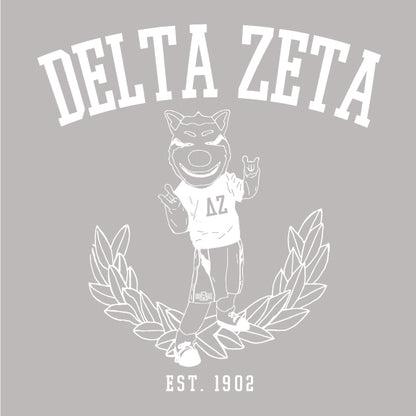 Delta Zeta - Old School Mascot - PI 1115
