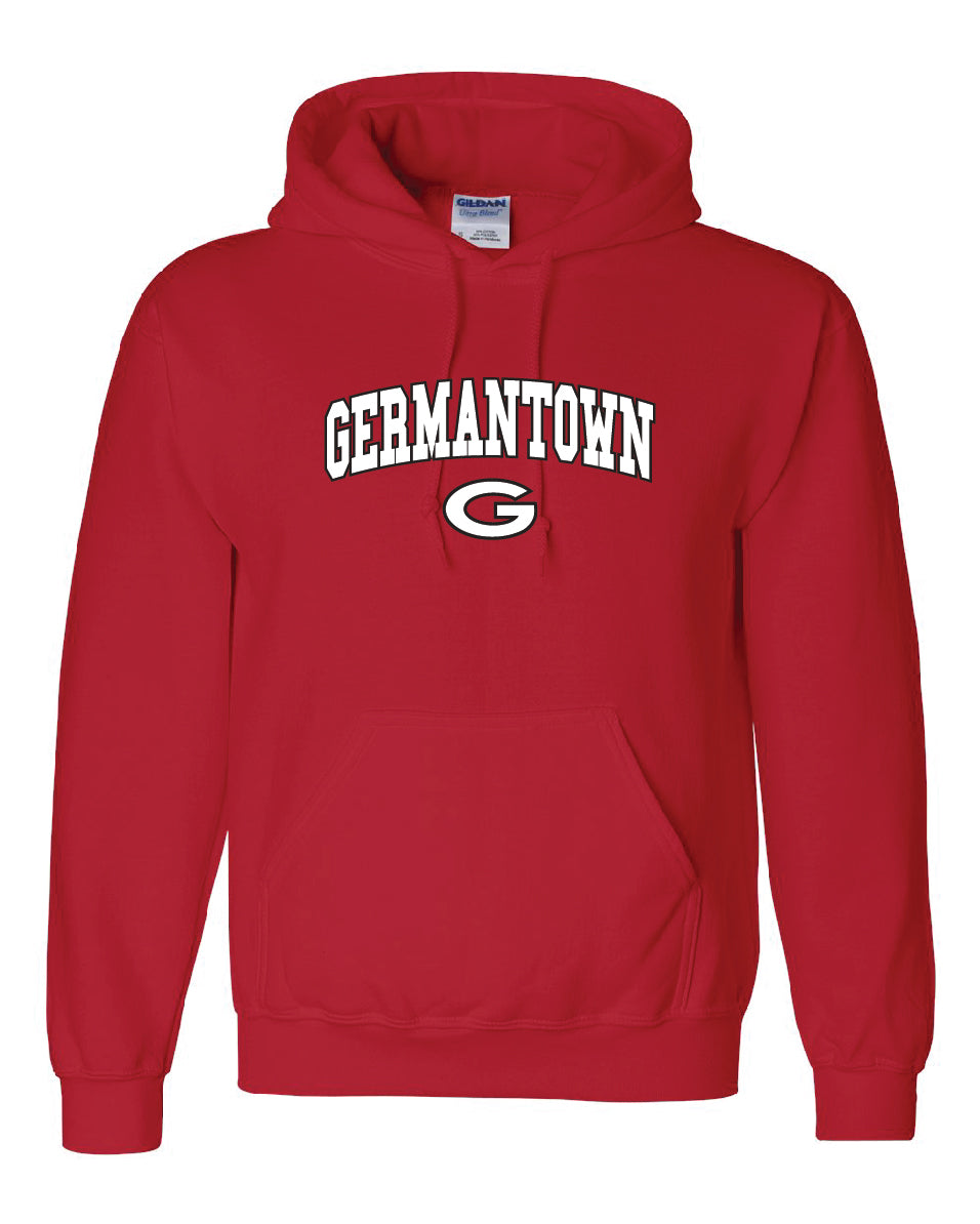 Germantown Softball - Hoody - GERED-12293 12U